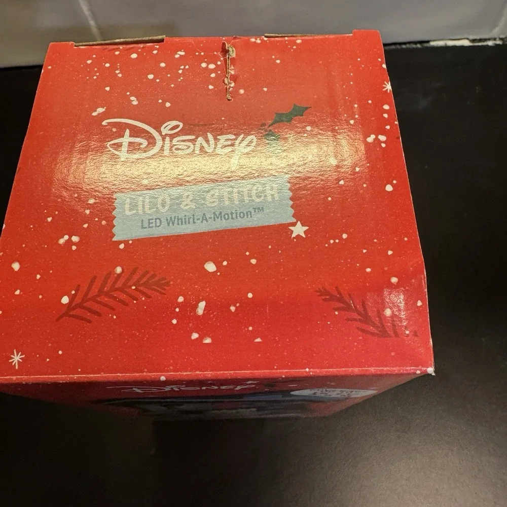 NEW Disney Lilo & Stitch Whirl-A-Motion LED Light Show Projector Multicolor‎